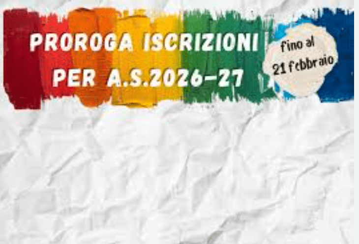 PROROGA ISCRIZIONI A.S. 2026 2027