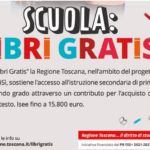 LIBRI GRATIS Sostegno economico per l'acquisto di libri di testo destinato alle studentesse e agli studenti delle scuole secondarie di I e II grado per l'A.S. 2026/2027